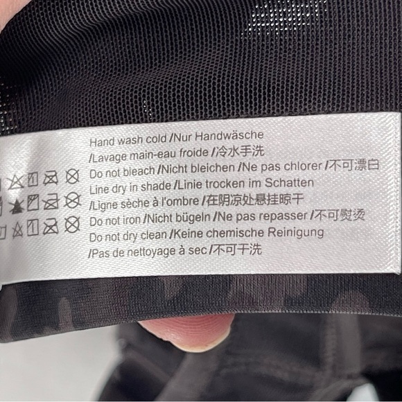 Syrokan Brown Camo High Impact Sports Bra 34C - Picture 8 of 9